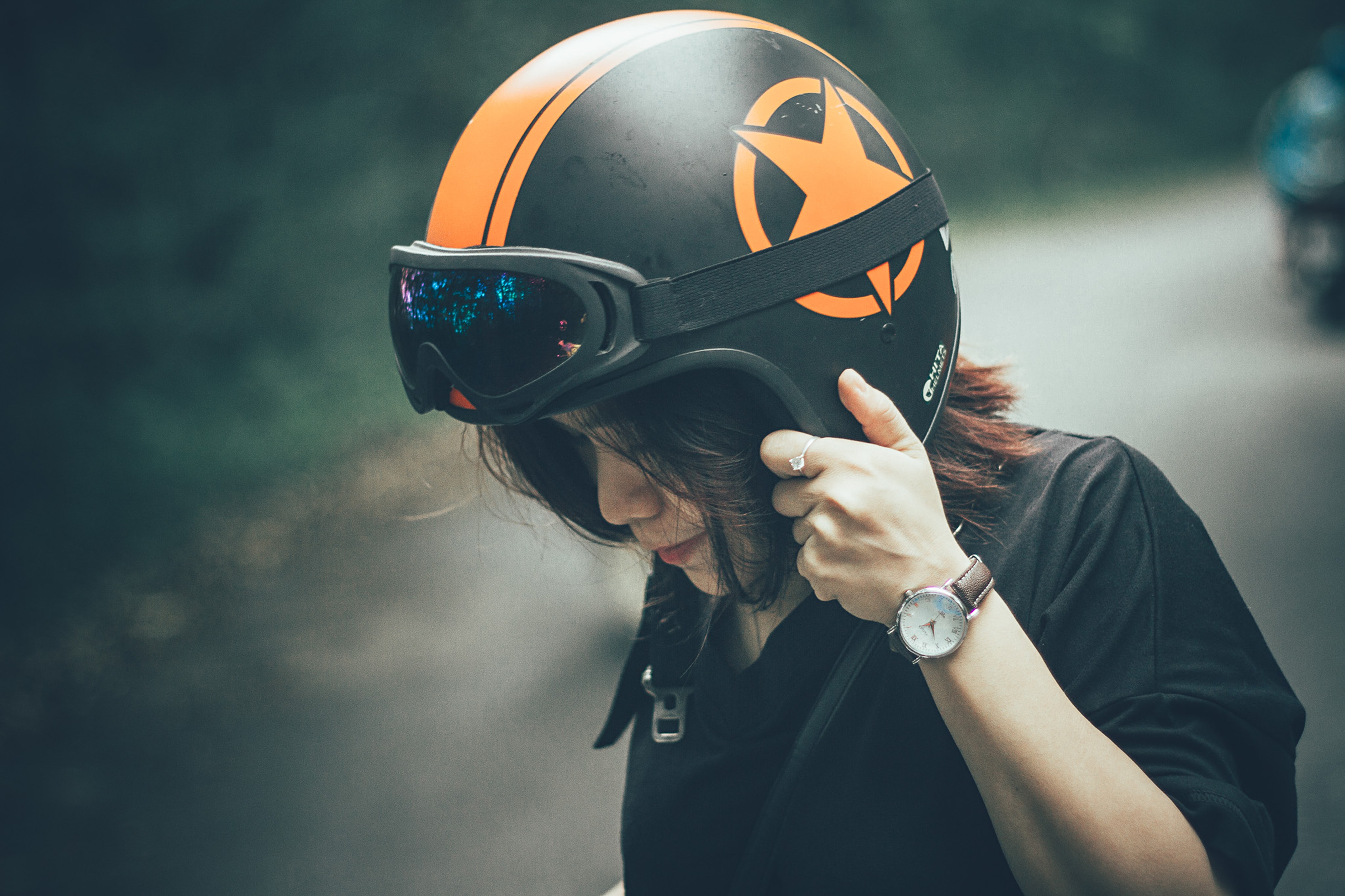 motorcycle helmet